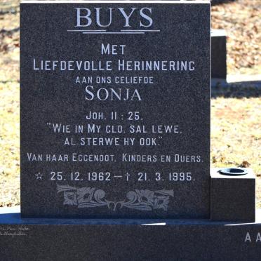 BUYS Sonja 1962-1995