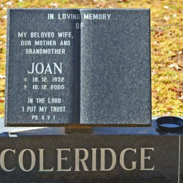 COLERIDGE Joan 1932-2000