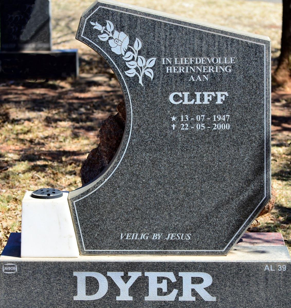 DYER Cliff 1947-2000