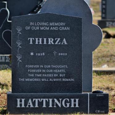 HATTINGH Thirza 1928-2011