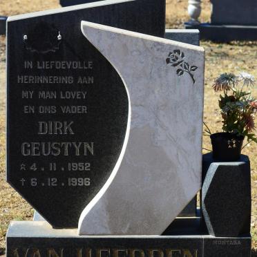 HEERDEN Dirk Geustyn, van 1952-1996