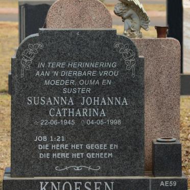 KNOESEN Susanna Johanna Catharina 1945-1998