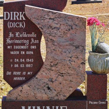 MINNIE Dirk 1945-1997