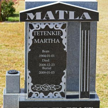 MATLA Tetenkie Martha 1964-2008