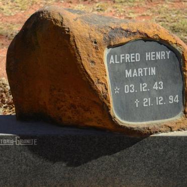 MARTIN Alfred Henry 1943-1994
