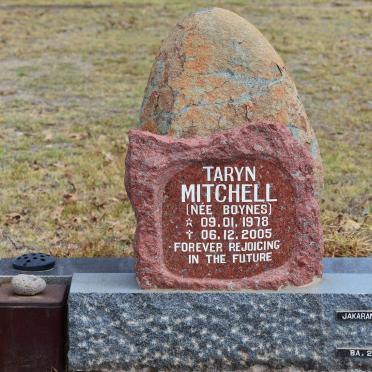 MITCHELL Taryn nee BOYNES 1978-2005