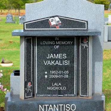 NTANTISO James Vakalisi 1952-2009