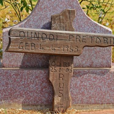 PRETORIUS Ounooi 1953-2006