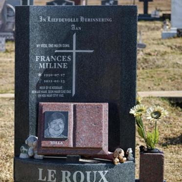ROUX Frances Miline, le 1950-2012
