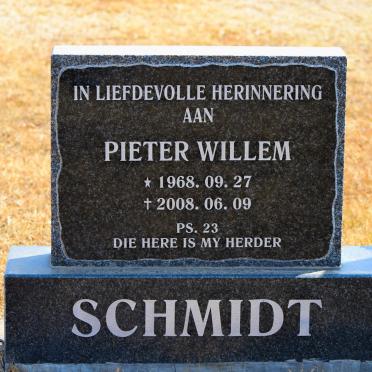 SCHMIDT Pieter Willem 1968-2008
