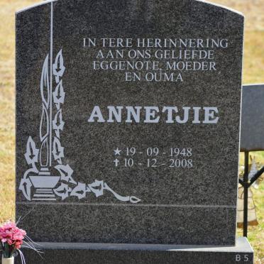 SHIELDS Annetjie 1948-2008