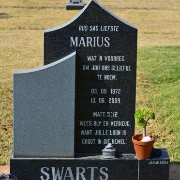 SWARTS Marius 1972-2009