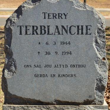 TERBLANCHE Terry 1944-1994