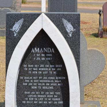TREDOUX Amamda nee PATERSON 1966-1997