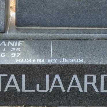TALJAARD Danie 1925-1997