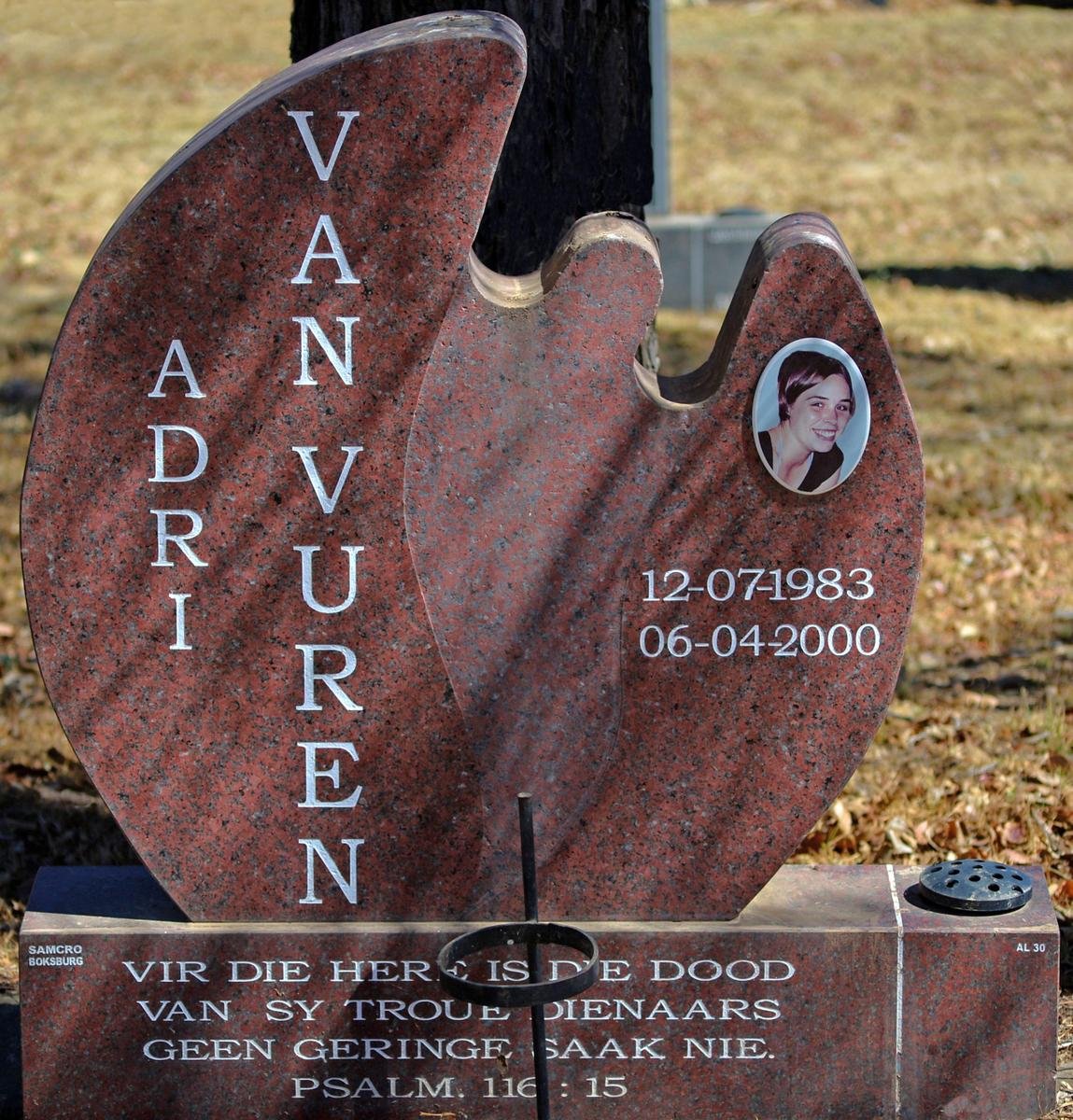 VUREN Adri, van 1983-2000