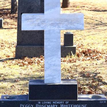 WHITEHOUSE Peggy Rosemary 1919-1995
