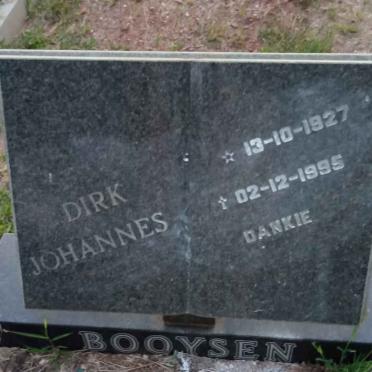 BOOYSEN Dirk Johannes 1927-1995