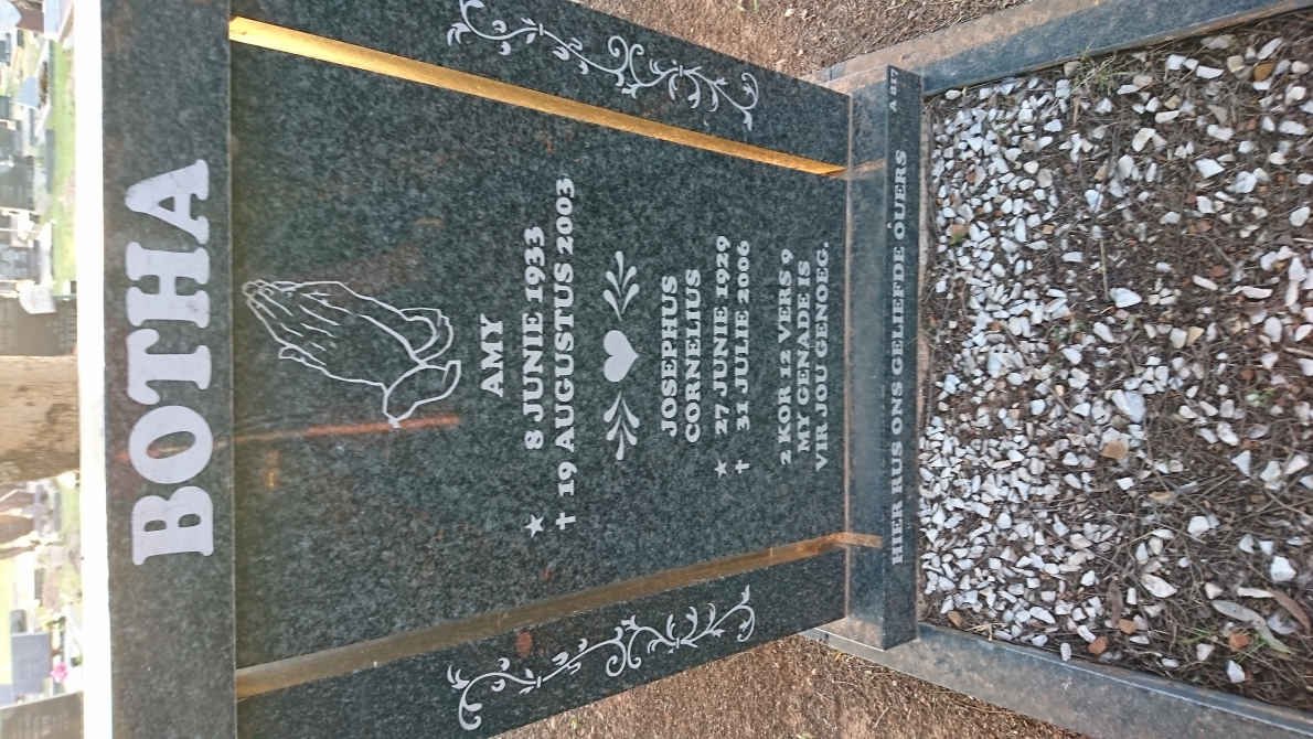 BOTHA Amy 1933-2003