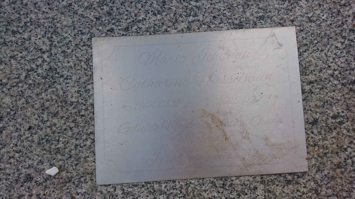 HUSSELMAN Maria Johanna Catharina 1964-201?