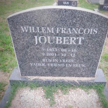 JOUBERT Willem Francois 1953-2001