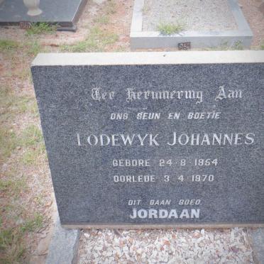 JORDAAN Lodewyk Johannes 1954-1970