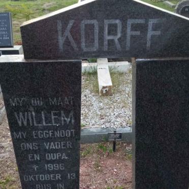 KORFF Willem -1996