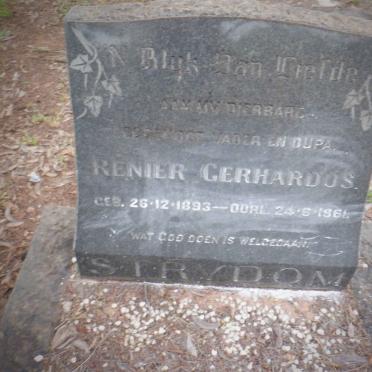 STRYDOM Renier Gerhardus 1893-1961