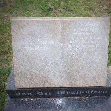 WESTHUIZEN Cornelius, van der
