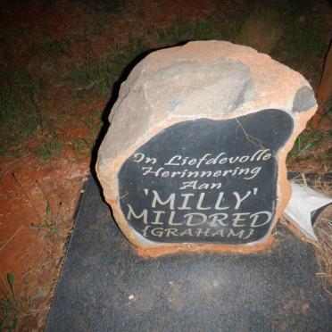 ? Mildred nee GRAHAM