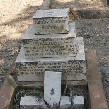 OATES Henry Ernest -1910