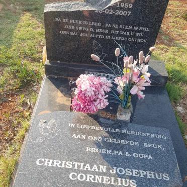 HERBST Christiaan Josephus Cornelius 1959-2007