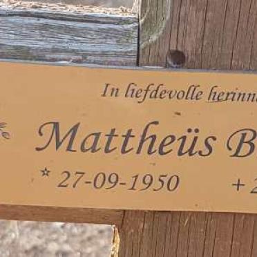 BREYTENBACH Mattheus 1950-2007