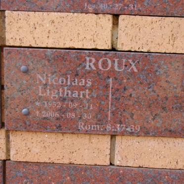 ROUX Nicolaas Ligthart 1952-2006