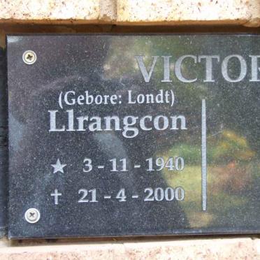 VICTOR Llrangcon nee LONDT 1940-2000