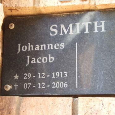 SMITH Johannes Jacob 1913-2006