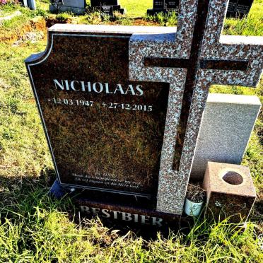 BESTBIER Nicholaas 1947-2015