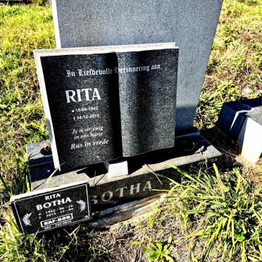 BOTHA Rita 1942-2015