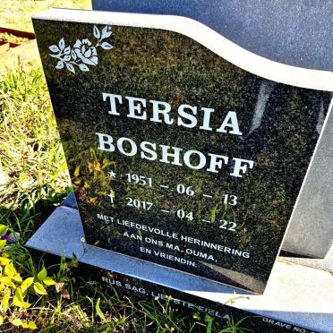 BOSHOFF Tersia 1951-2017