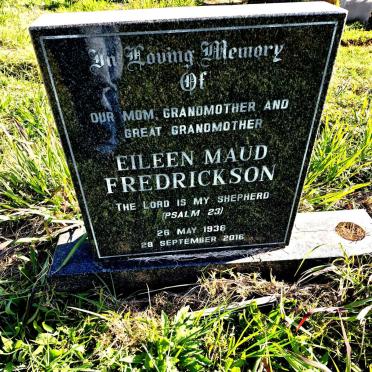 FREDRICKSON Eileen Maud 1936-2016