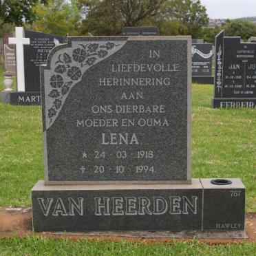 HEERDEN Lena, van 1918-1994