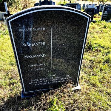 MAZARAKIS Marianthi 1923-2016
