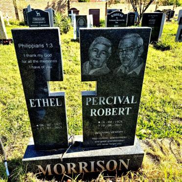 MORRISON Percival Robert 1928-2015 & Ethel 1927-2015
