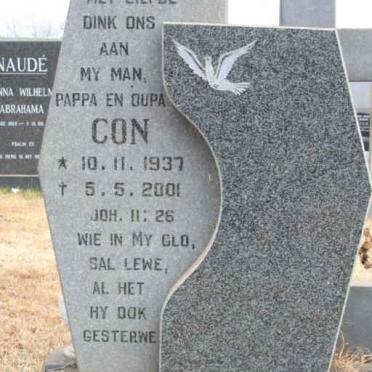 OOSTHUIZEN Con 1937-2001