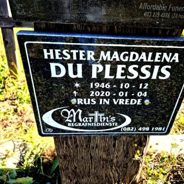 PLESSIS Frederick Marthinus, du 1938-2016 & Hester Magdalena 1946-2020_3