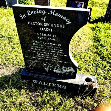 WALTERS Hector Secundus 1925-2017