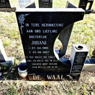 WAAL Johani, de 1985-1987
