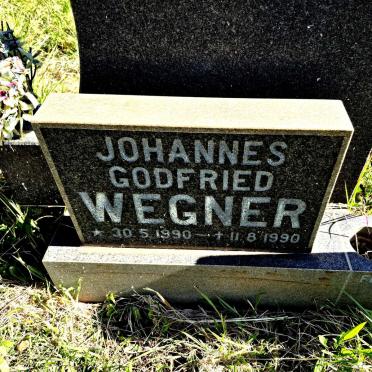 WEGNER Johannes Godfried 1990-1990