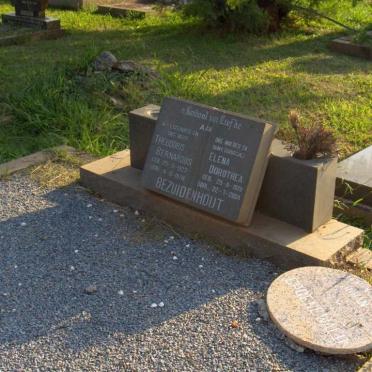 BEZUIDENHOUT  Theodorus Bernardus 1927-1970 &amp; Elena Dorothea 1929-2004 :: GROENEWALD Johan 1922-1998