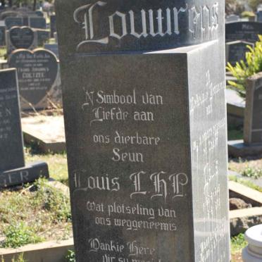 LOUWRENS Louis L.H.P. 1945-1970